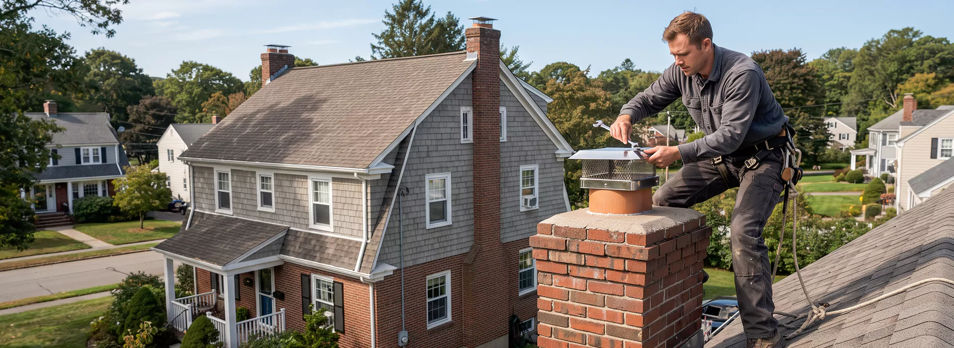 Chimney Cap Services Pearland, TX