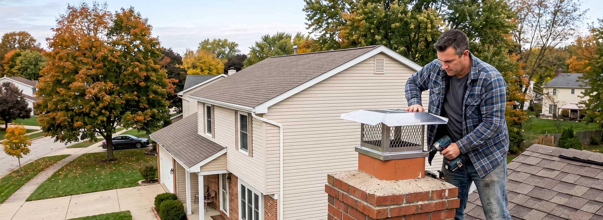 Chimney Cover Installation Pearland, TX