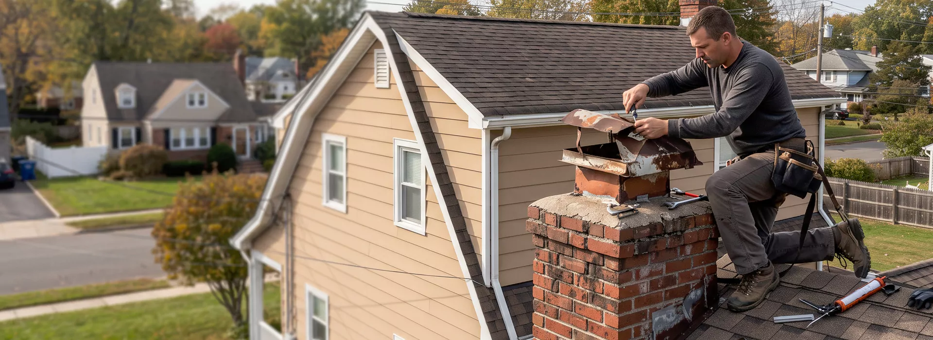 Chimney Cover Repair Pearland, TX