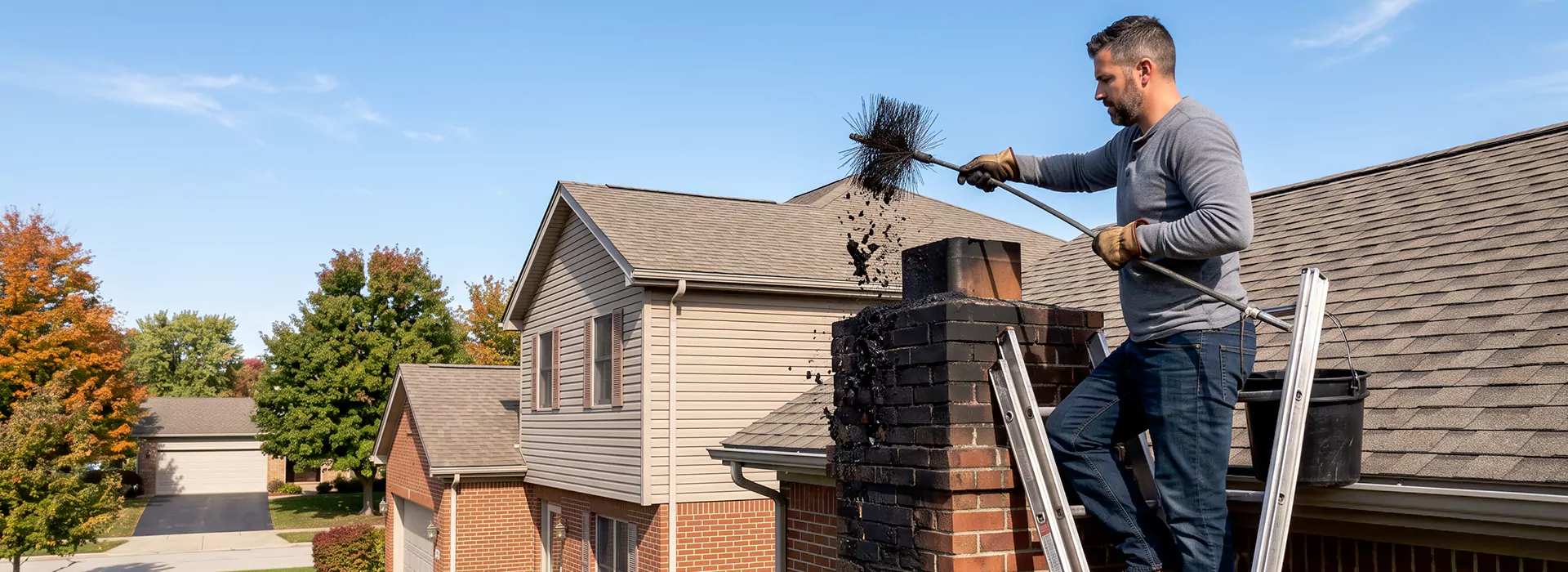 Chimney Creosote Cleaning in Pearland