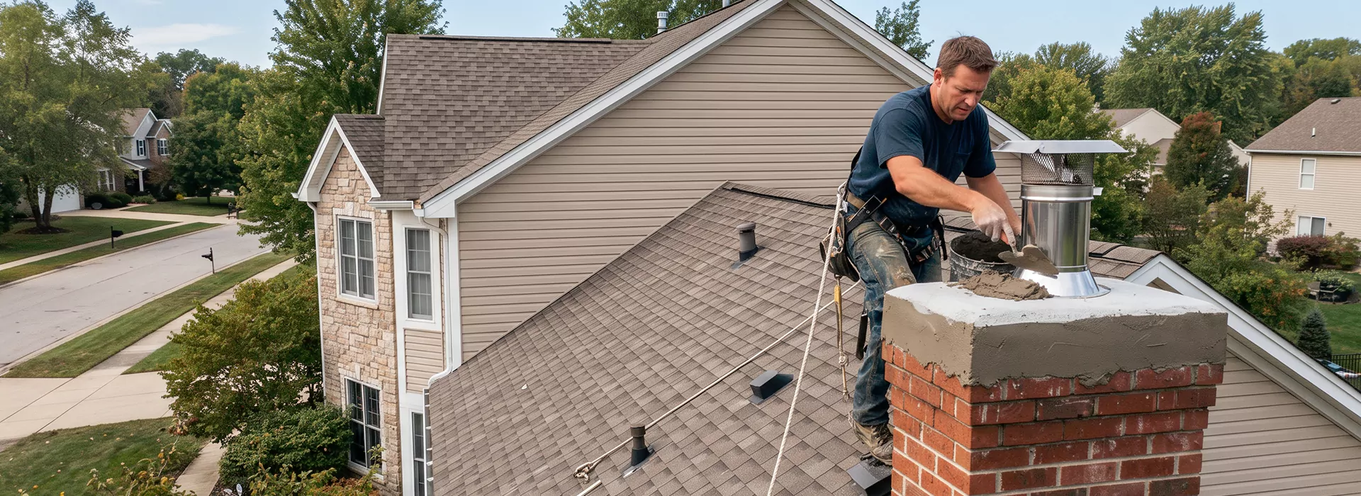 Chimney Crown Installation Pearland, TX