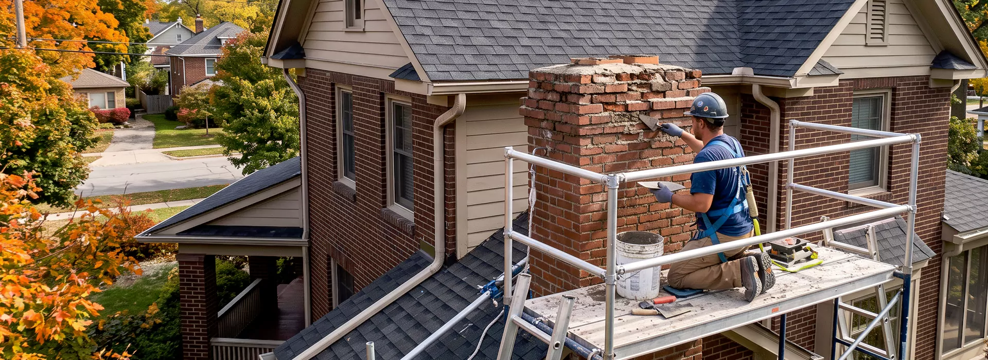 Chimney Masonry Repair in Pearland, TX