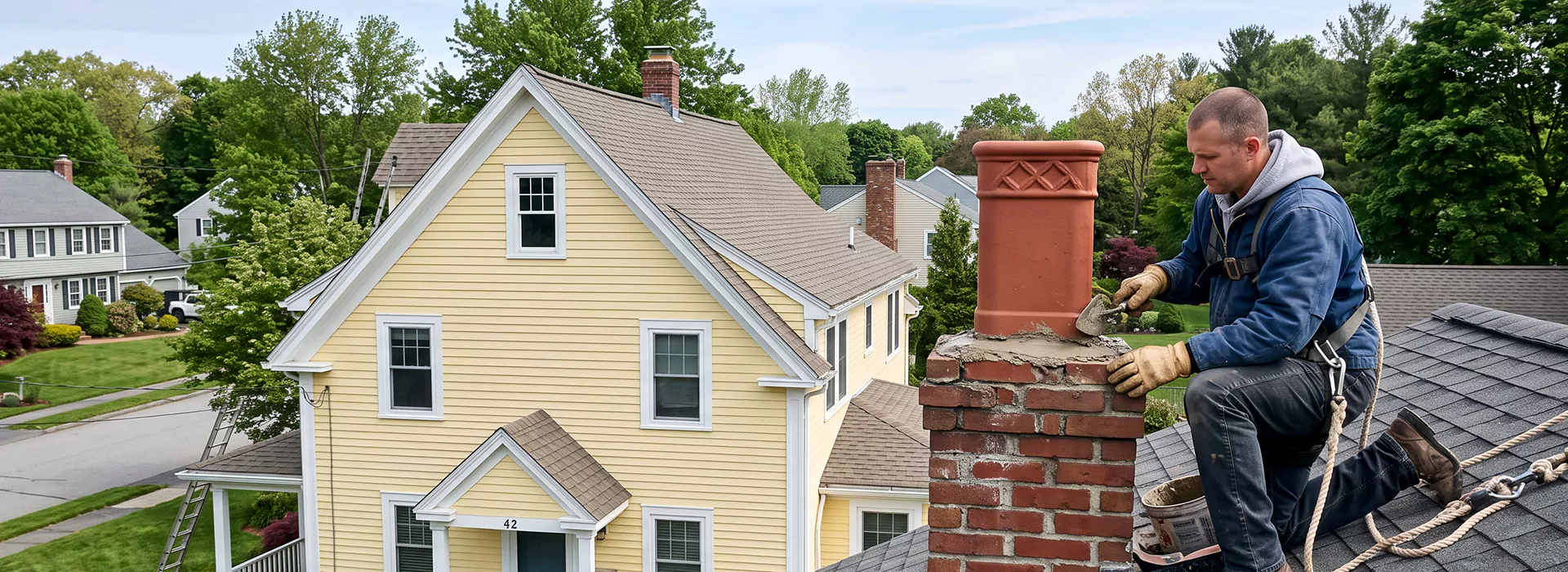 Chimney Pot Repair Pearland, TX