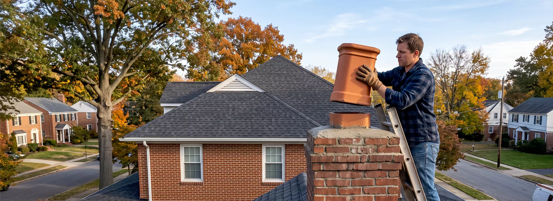 Chimney Pot Replacement Pearland, TX