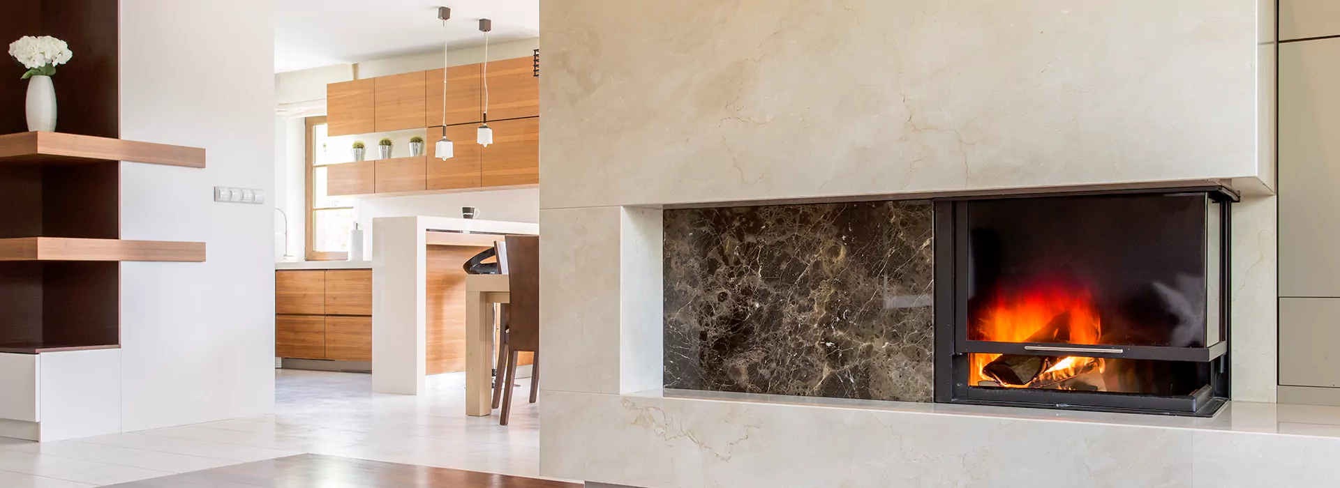 Custom Fireplace Design in Pearland, TX