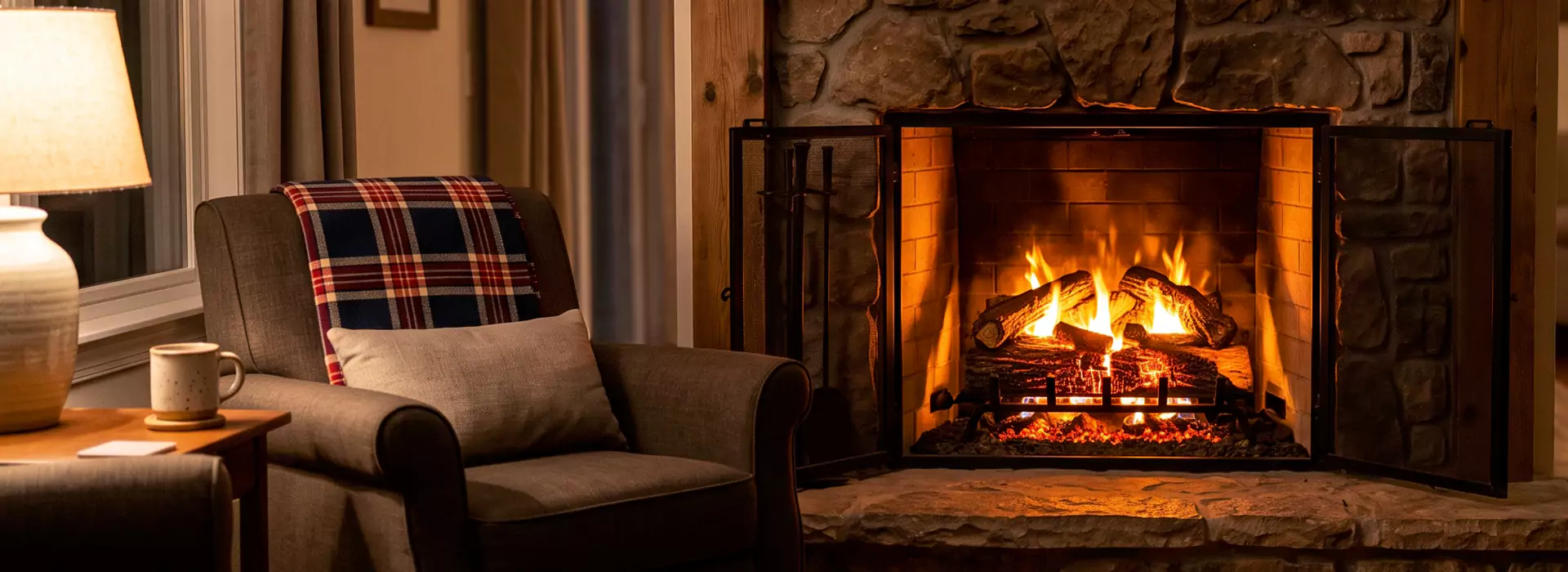 Electric Fireplace Logs in Pearland, TX