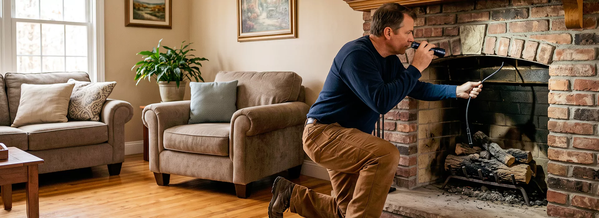 Fireplace Inspection Pearland, TX
