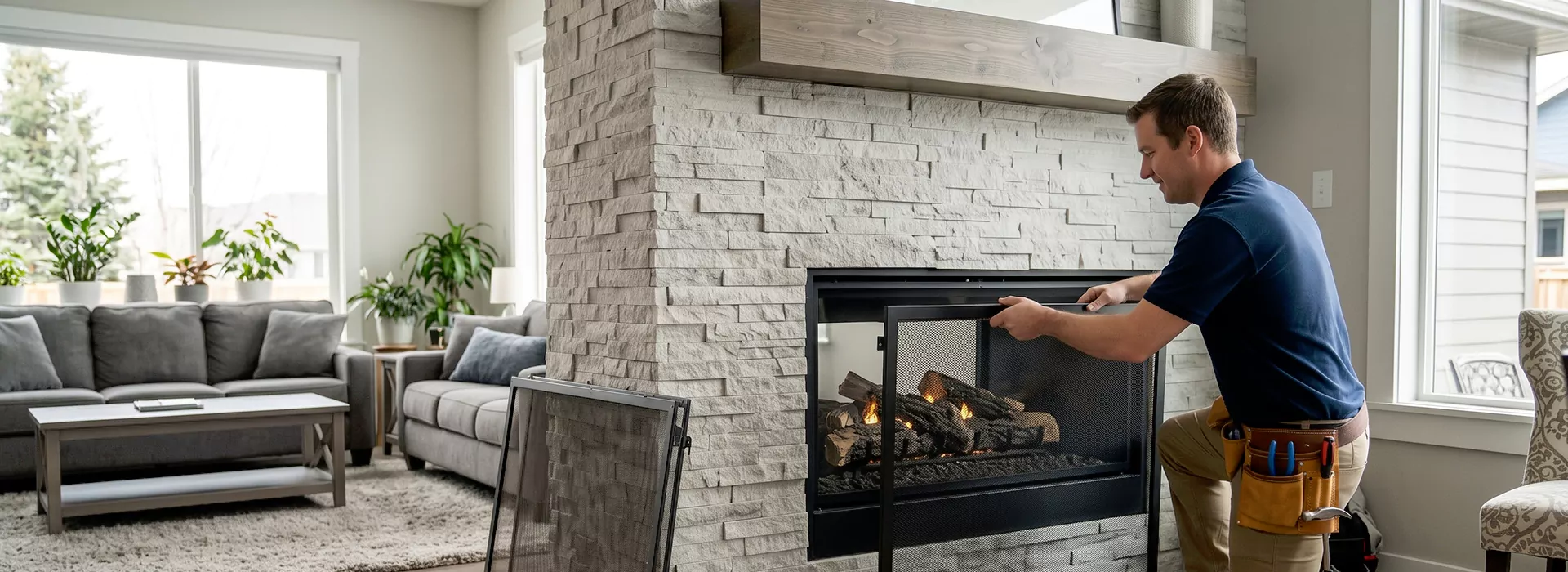 Fireplace Screen Replacement Pearland, TX