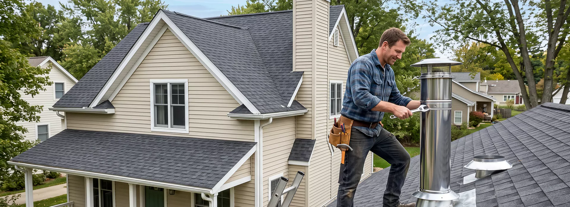 Prefab Chimney Installation Pearland, TX