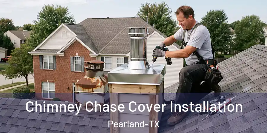 Chimney Chase Cover Installation Pearland-TX