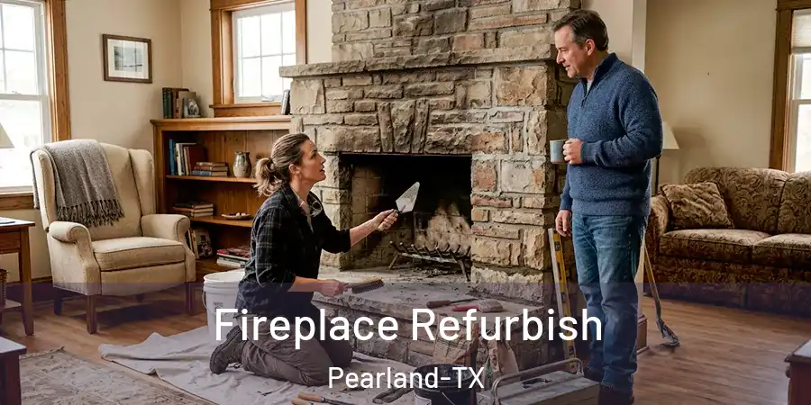  Fireplace Refurbish Pearland-TX