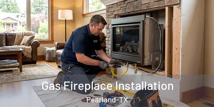 Gas Fireplace Installation Pearland-TX