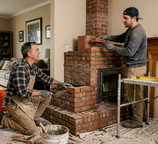 Certified Brick Fireplace Installation Company: Your Local Masonry Fireplace Contractors in Pearland, TX