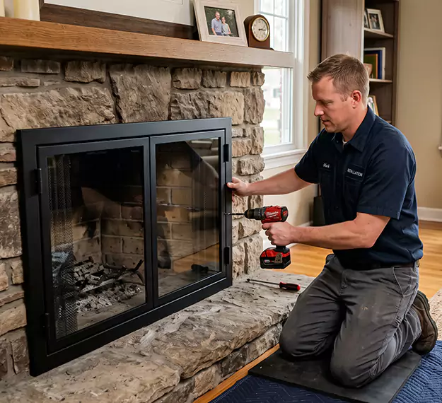 Certified Fireplace Door Installation Company: Your Local Fireplace Door Installers in Pearland, TX