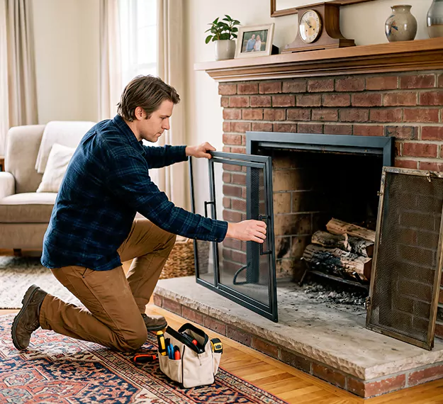 Certified Fireplace Screen Replacement Company: Your Local Fireplace Cover Replacement Team in Pearland, TX