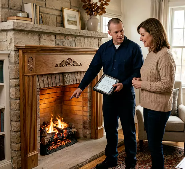 Why Pearland Homeowners Choose Our Electric Fireplace Logs Team?