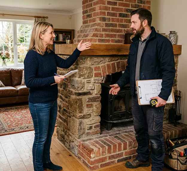 Why Pearland, TX Homeowners Choose Our Fireplace Contractors?