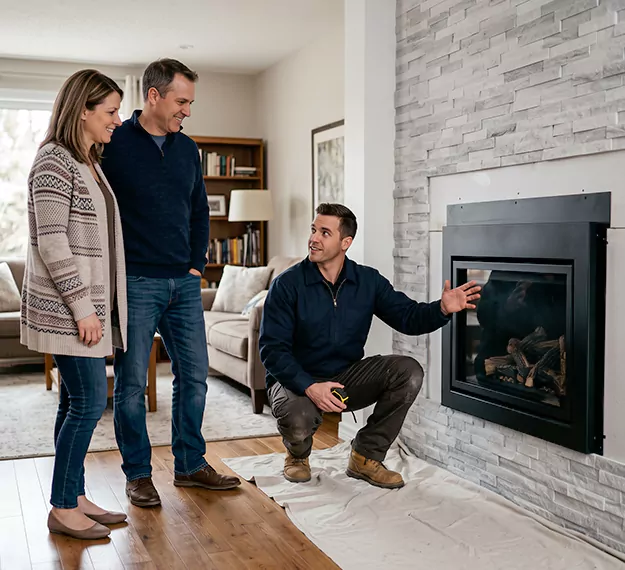Why Pearland Homeowners Choose Our Fireplace Insert Installation Team?