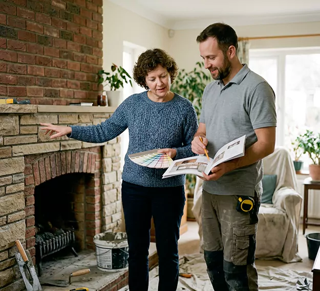 Why Pearland Homeowners Choose Our Fireplace Makeover Team?
