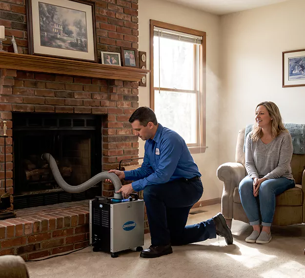 Why Pearland Homeowners Choose Our Fireplace Odor Removal Team?