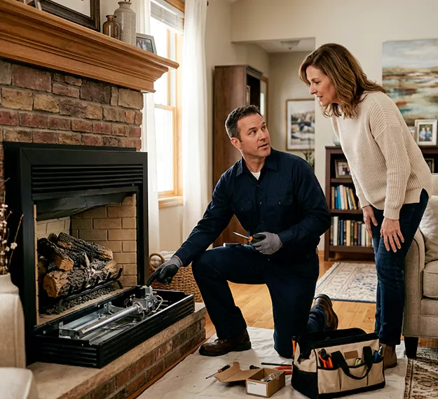 Why Pearland Homeowners Choose Our Gas Fireplace Repair Team?