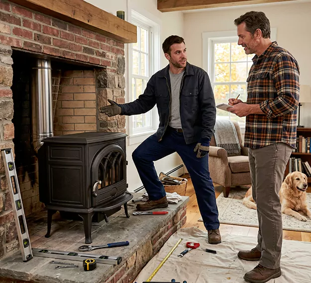 Why Pearland Homeowners Choose Our Wood Stove Installation Team?