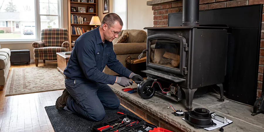 Wood Stove and Gas Fireplace Fan Repair Pearland
