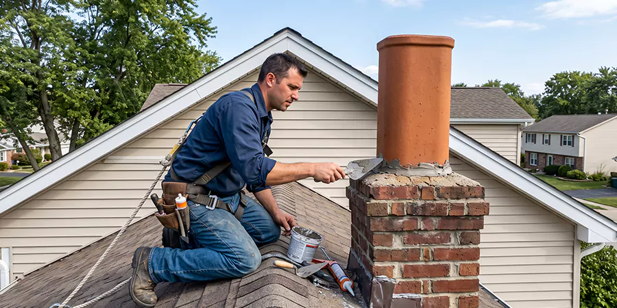 Chimney Pot Leak Repair Pearland