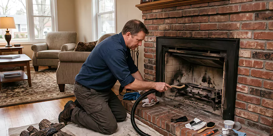 Gas Fireplace Restoration Pearland