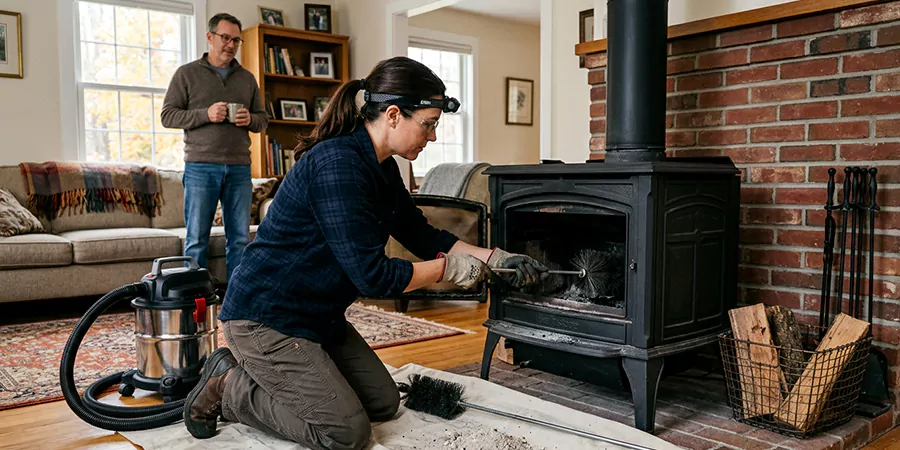Wood Stove and Pellet Stove Cleaning Service Pearland