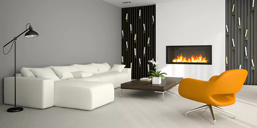 Custom Electric Fireplace Design Pearland