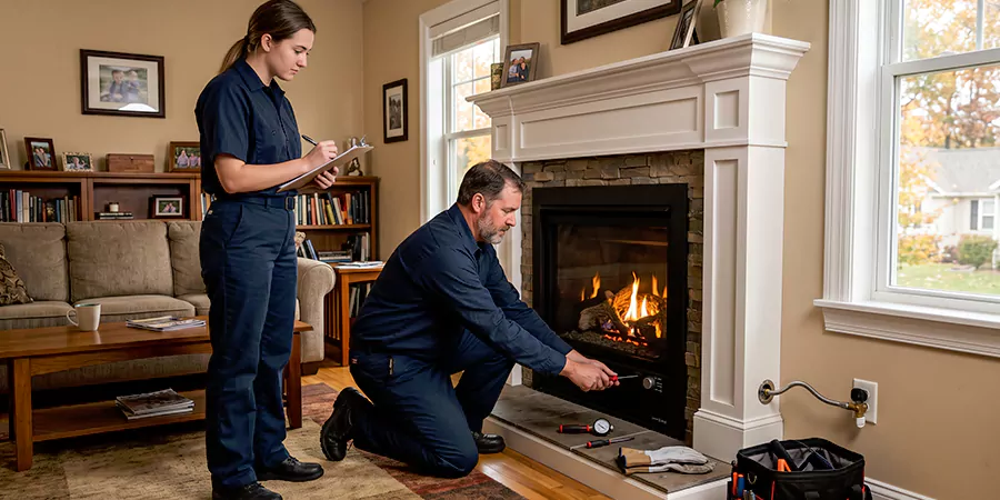 Fireplace Gas Line and Hookup Pearland