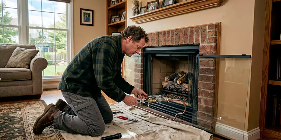 Propane Fireplace Regulator and Gas Line Repair Pearland