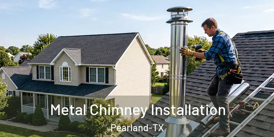 Metal Chimney Installation Pearland-TX