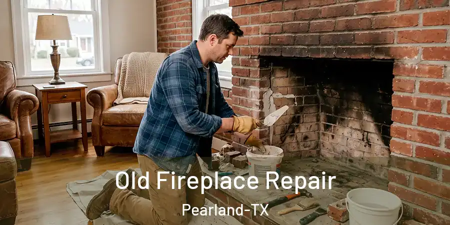 Old Fireplace Repair Pearland-TX