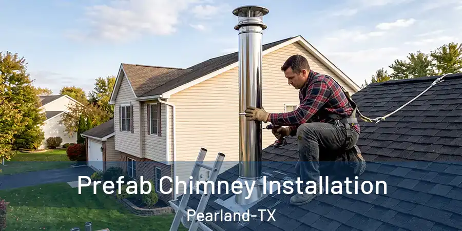 Prefab Chimney Installation Pearland-TX